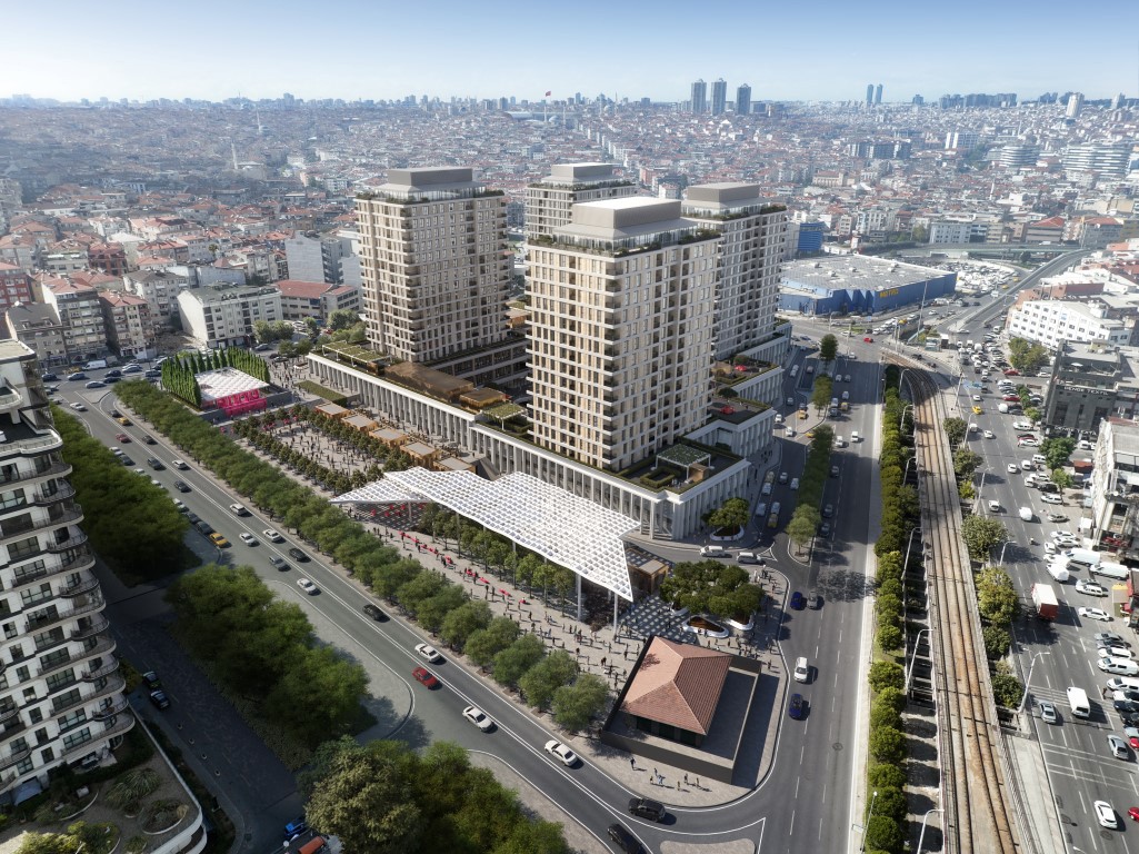 New modern project in Istanbul, Bakhchishekira district - Umbrella Group