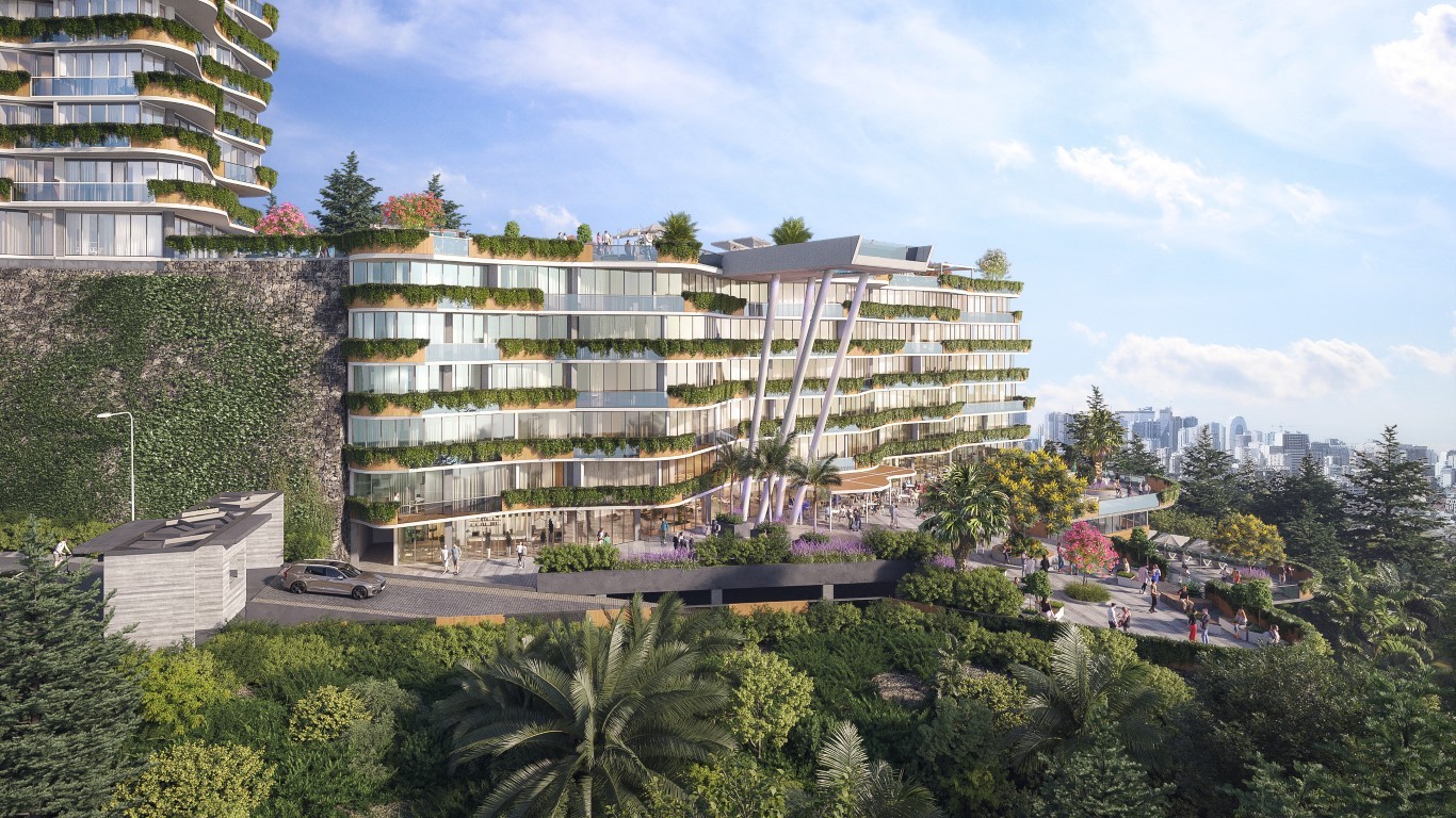 Residential project on the heights, with panoramic views of the city and the coast of Batumi - Umbrella Group - Photo 4