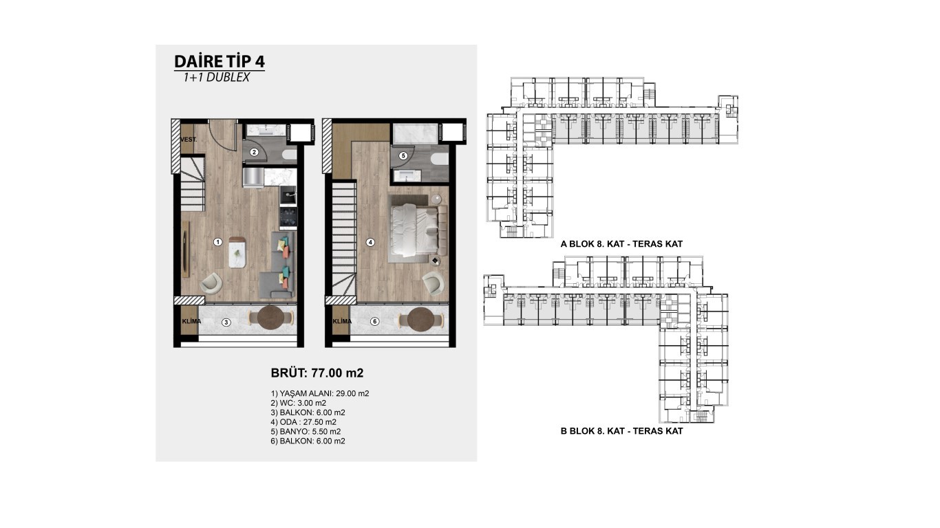 New cozy residential complex in Mersin, Tomyuk district - Umbrella Group - Photo 31