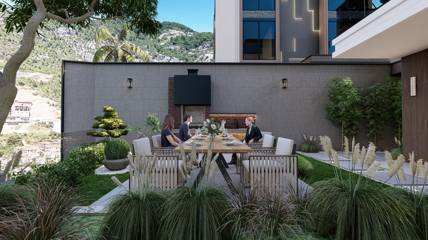 Complex of villas and apartments on the mountain, in the prestigious area of Bektaş - Umbrella Group - Photo 17
