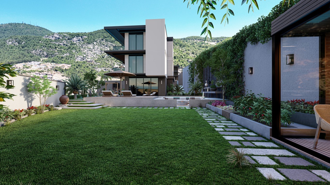 Complex of villas and apartments on the mountain, in the prestigious area of Bektaş - Umbrella Group - Photo 12