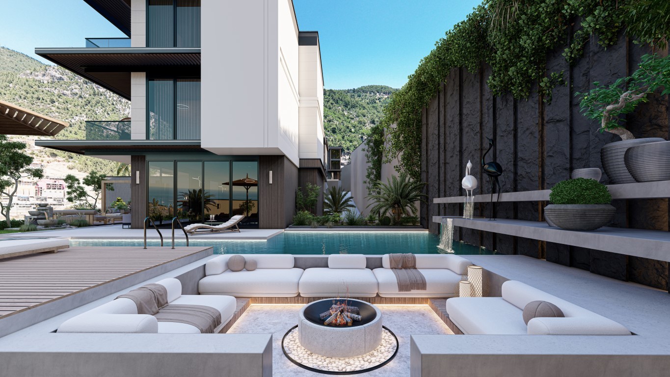 Complex of villas and apartments on the mountain, in the prestigious area of Bektaş - Umbrella Group - Photo 15