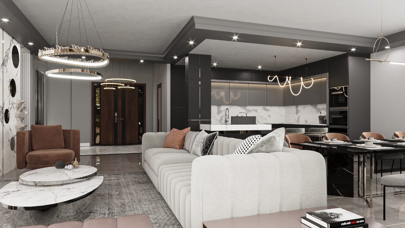 Complex of villas and apartments on the mountain, in the prestigious area of Bektaş - Umbrella Group - Photo 19