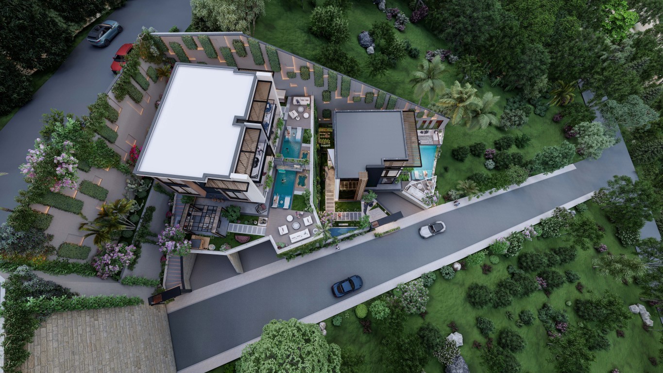 Modern villas on the mountain with private pool, Tepe - Umbrella Group - Photo 2