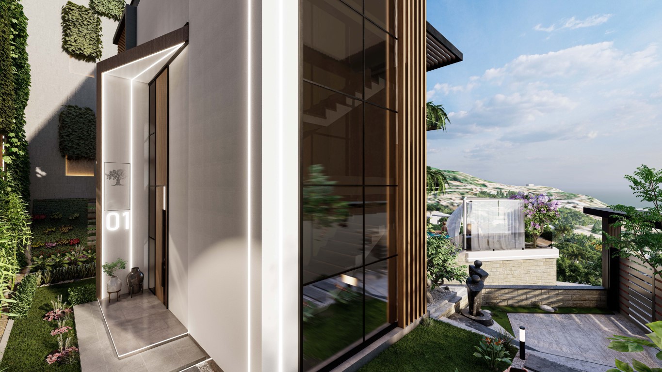Modern villas on the mountain with private pool, Tepe - Umbrella Group - Photo 6