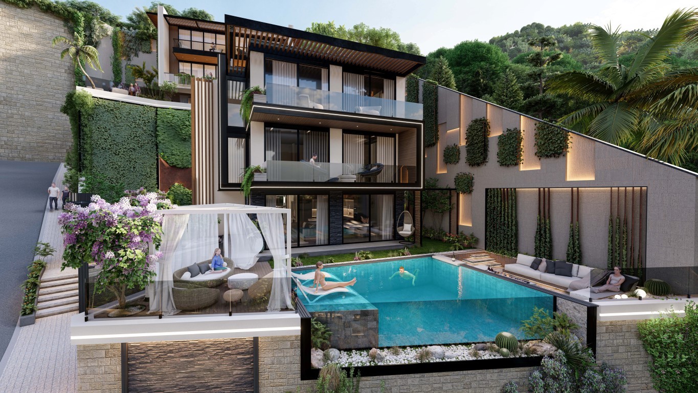 Modern villas on the mountain with private pool, Tepe - Umbrella Group - Photo 9