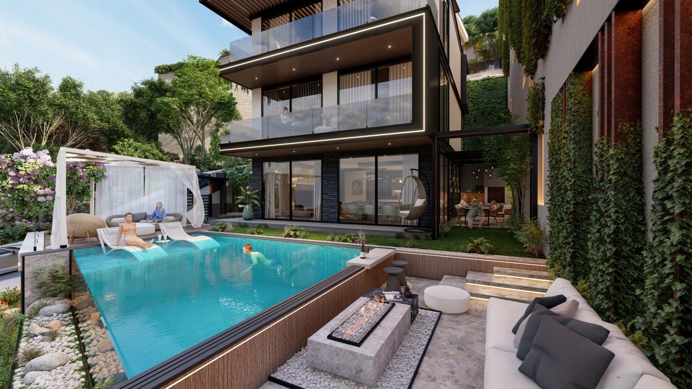 Modern villas on the mountain with private pool, Tepe - Umbrella Group - Photo 10