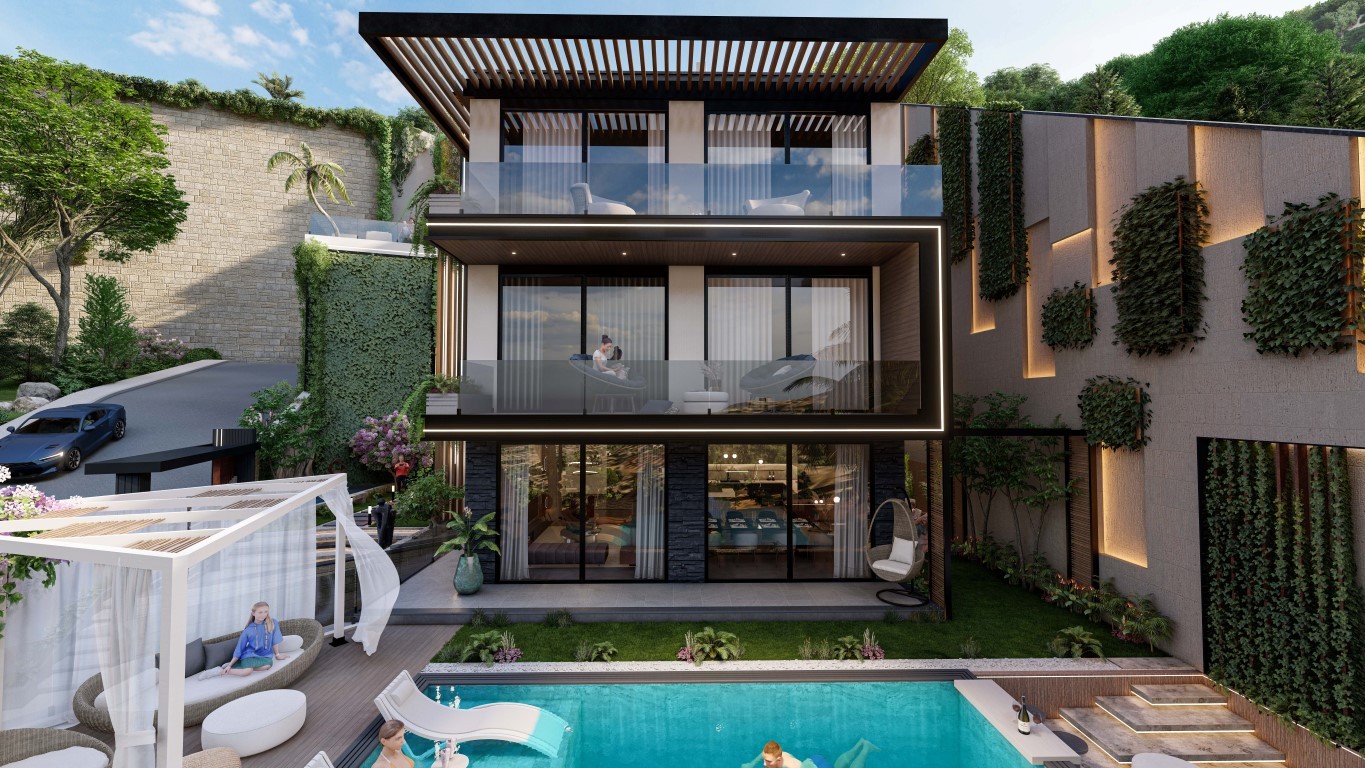 Modern villas on the mountain with private pool, Tepe - Umbrella Group - Photo 8