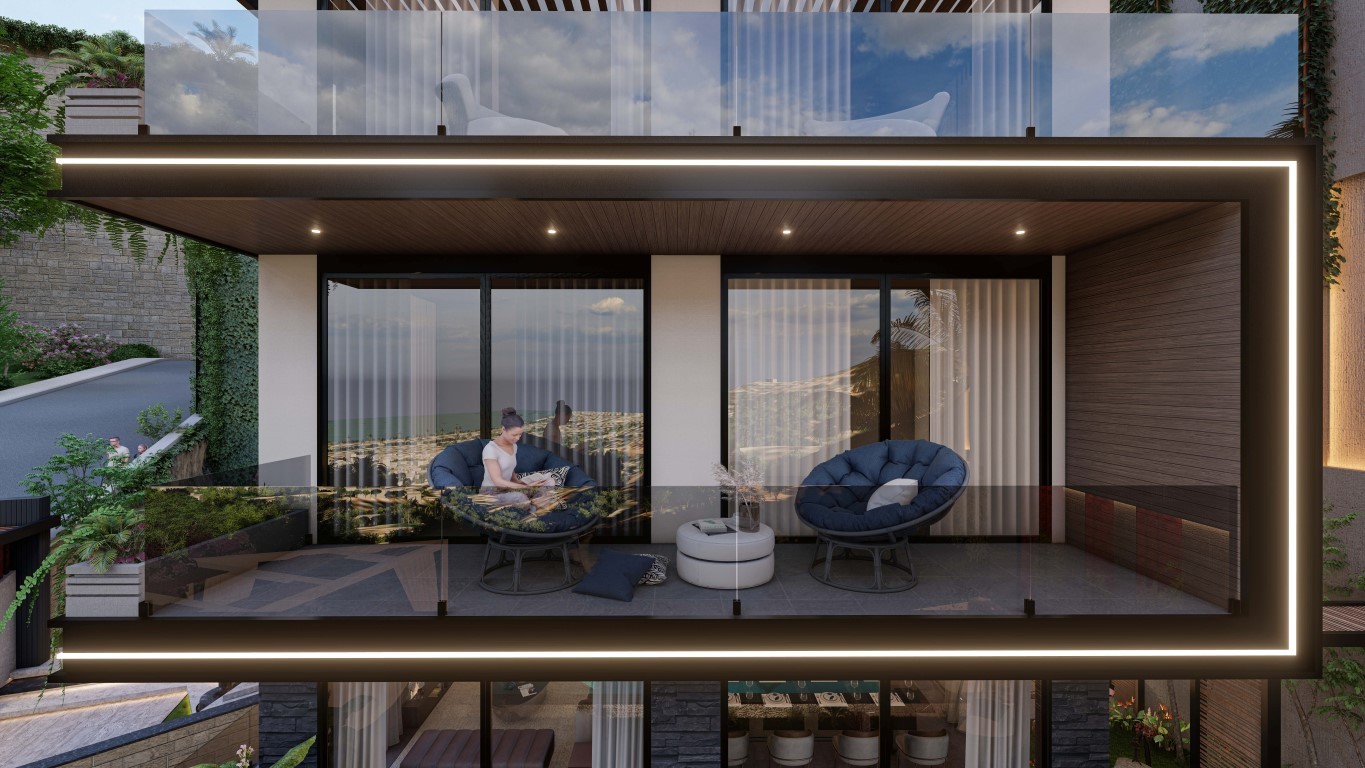 Modern villas on the mountain with private pool, Tepe - Umbrella Group - Photo 15