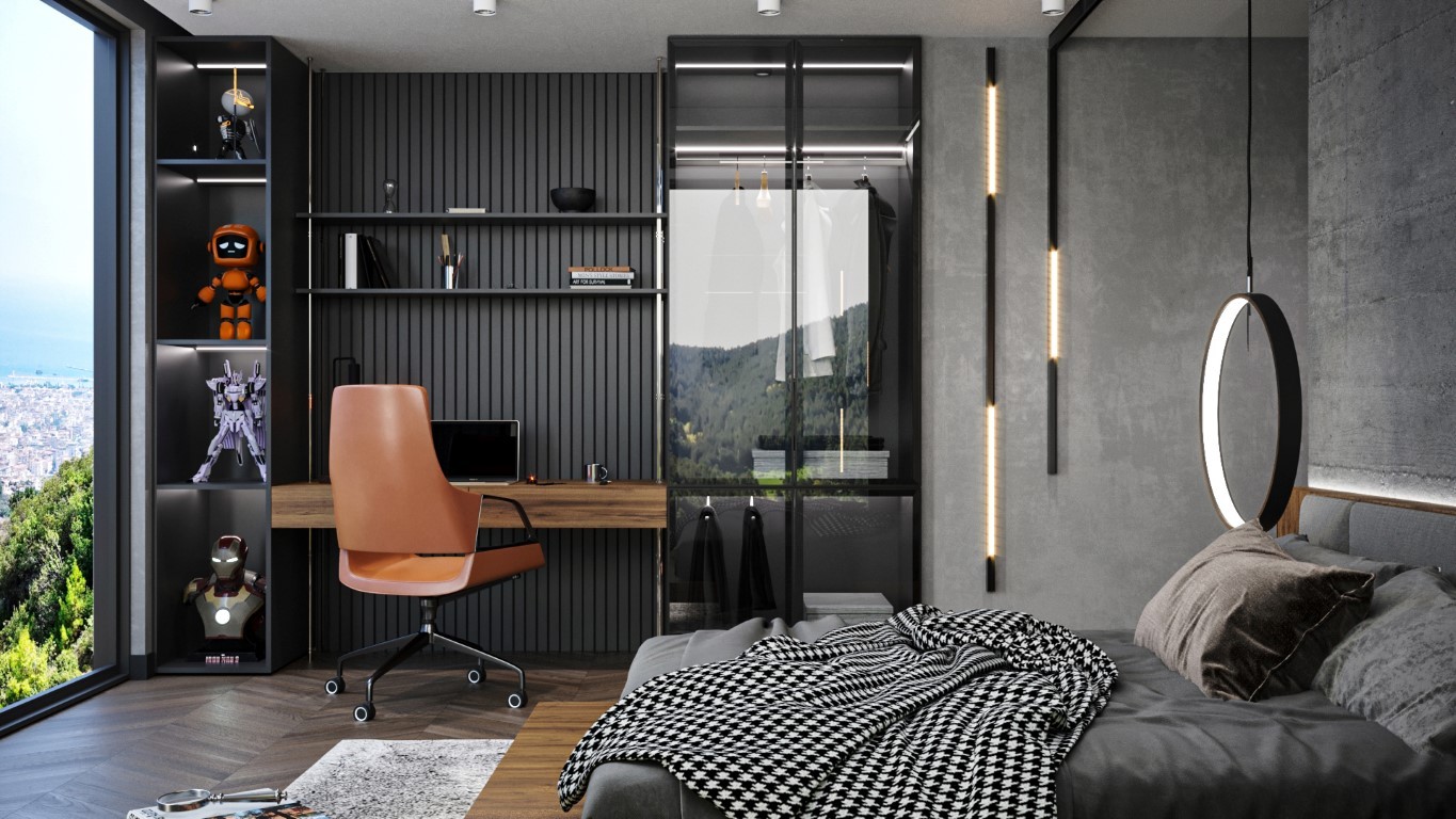 Modern villas on the mountain with private pool, Tepe - Umbrella Group - Photo 29