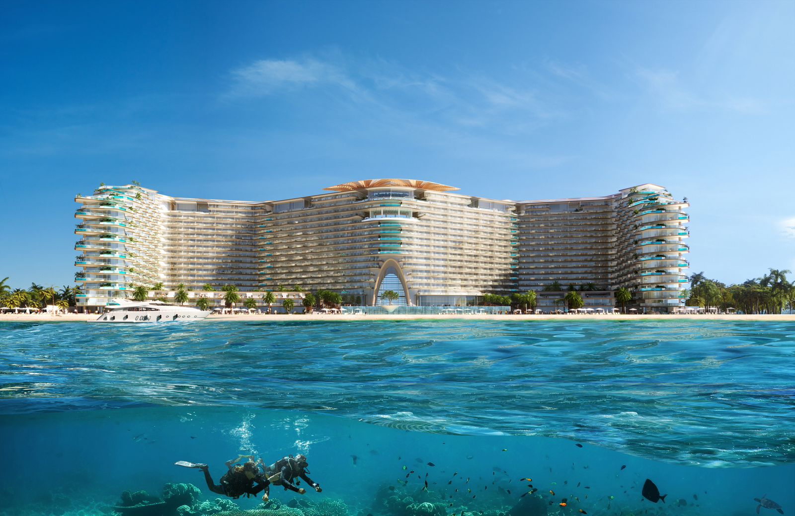 Exclusive Sora Beach Residences, located on the beautiful Al Marjan Island - Umbrella Group
