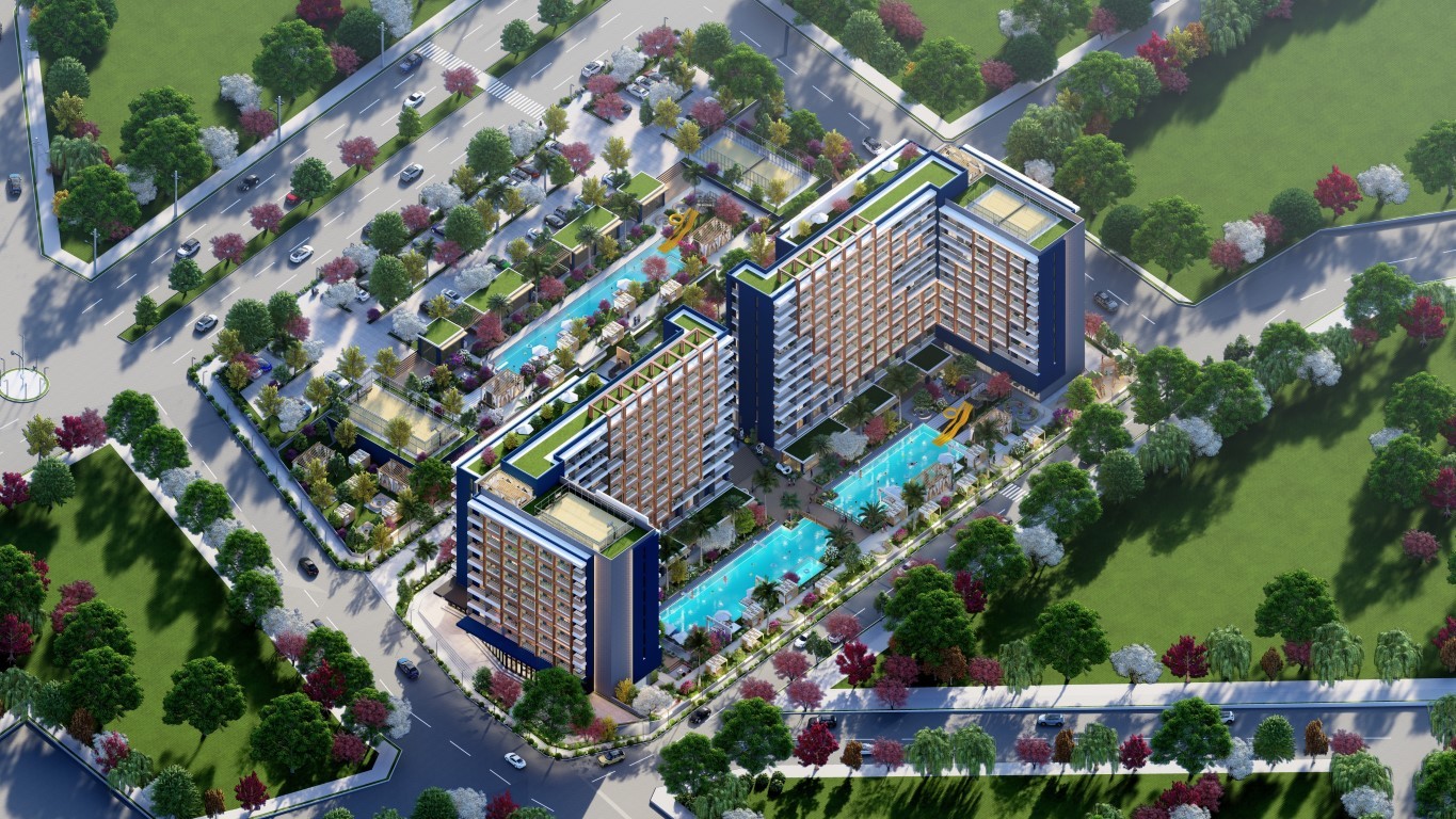 New cozy residential complex in Mersin, Tomyuk district - Umbrella Group