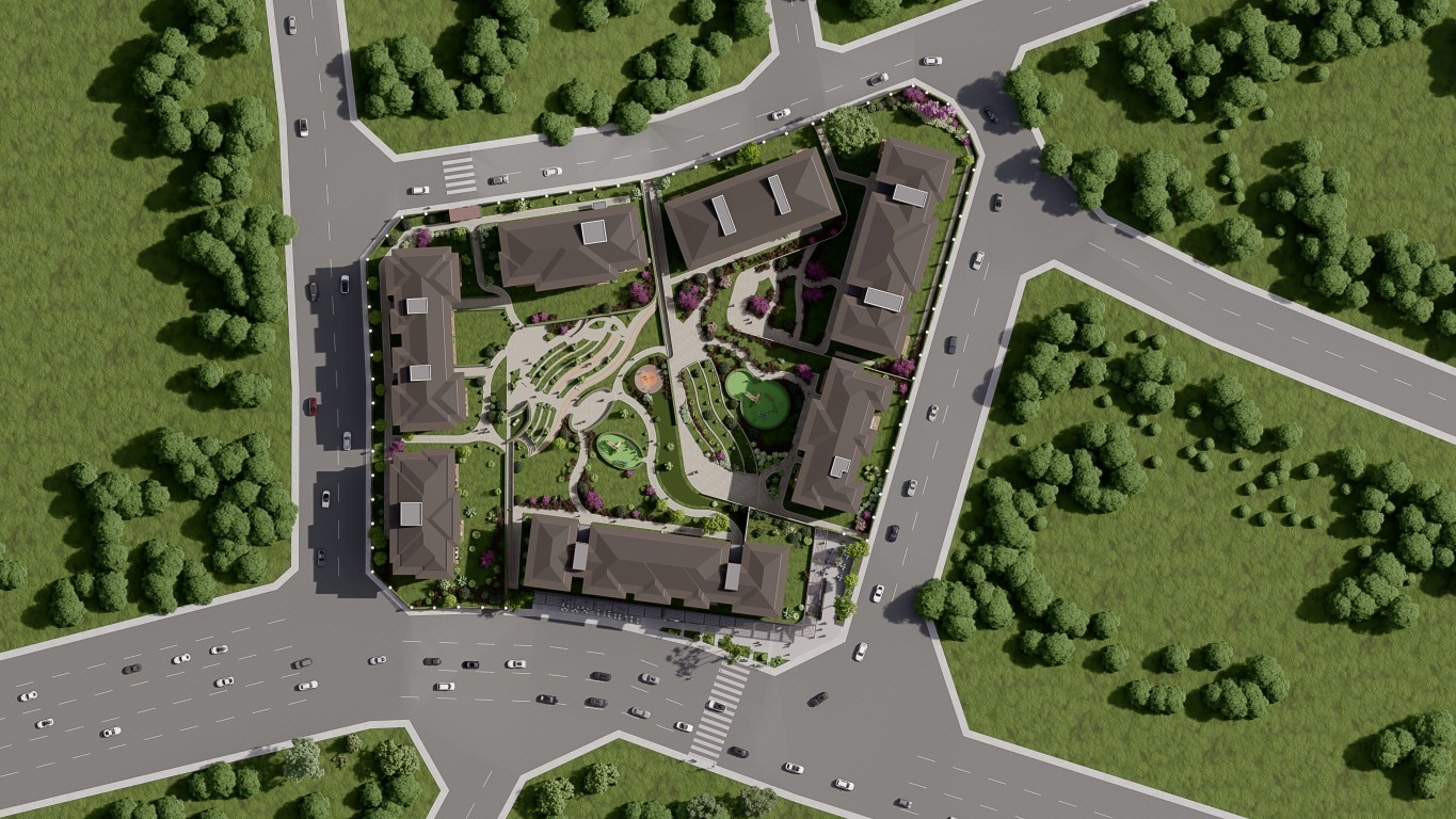 Project for a new residential complex in the city of Istanbul, in the Bashakhshehir district - Umbrella Group - Photo 2