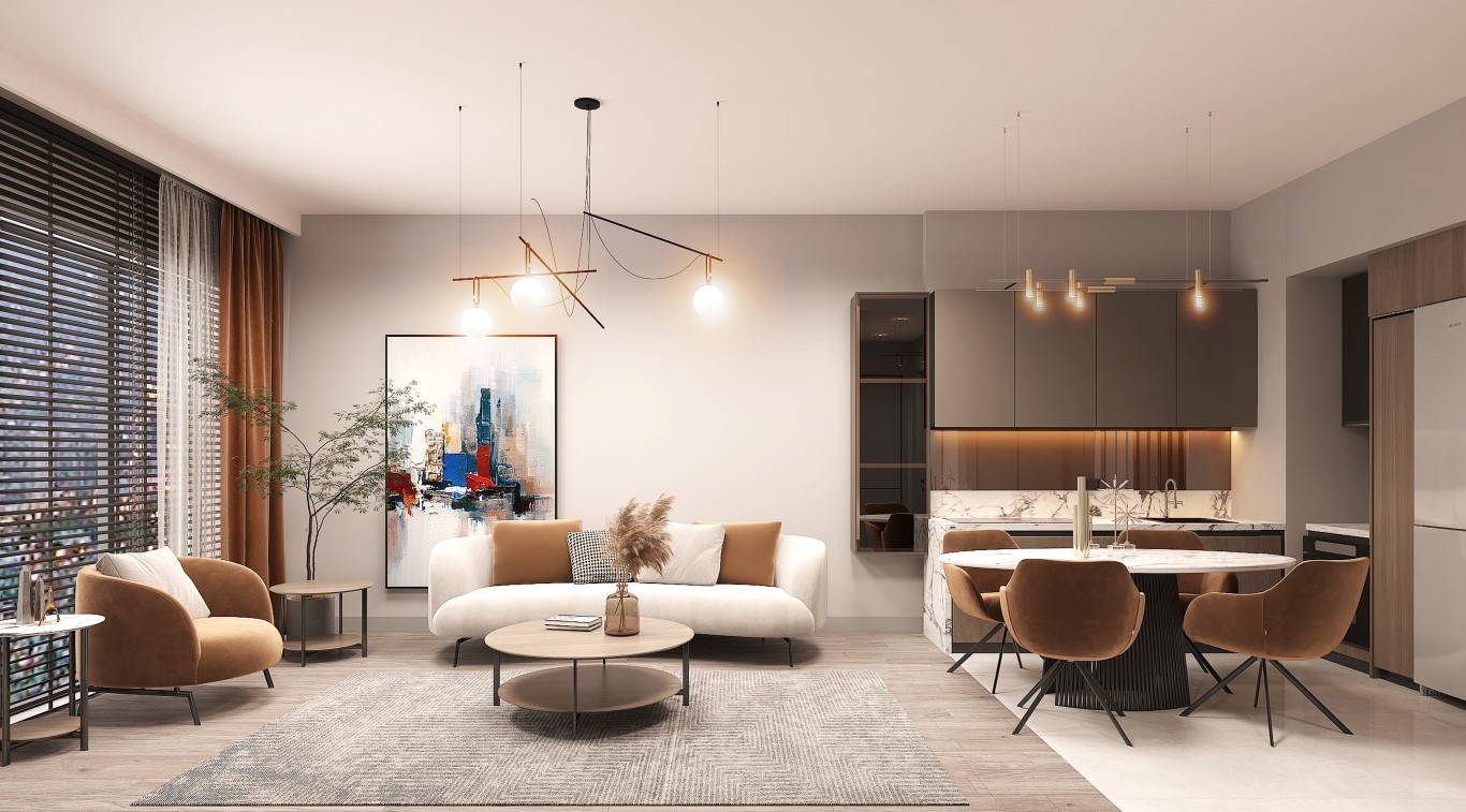 Project with apartments of 1+1 and 2+1, in the Asian part of Istanbul - Umbrella Group - Photo 7