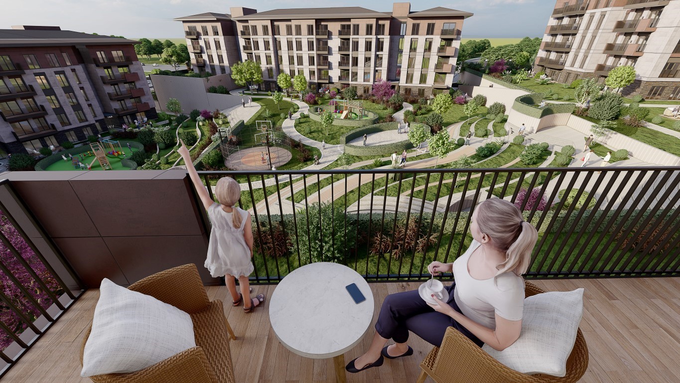 Project for a new residential complex in the city of Istanbul, in the Bashakhshehir district - Umbrella Group - Photo 19