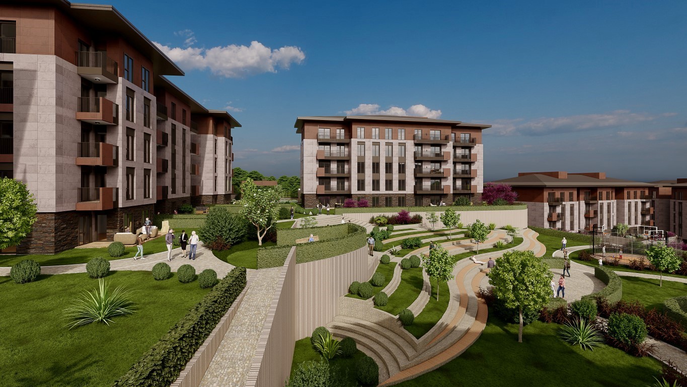Project for a new residential complex in the city of Istanbul, in the Bashakhshehir district - Umbrella Group - Photo 6