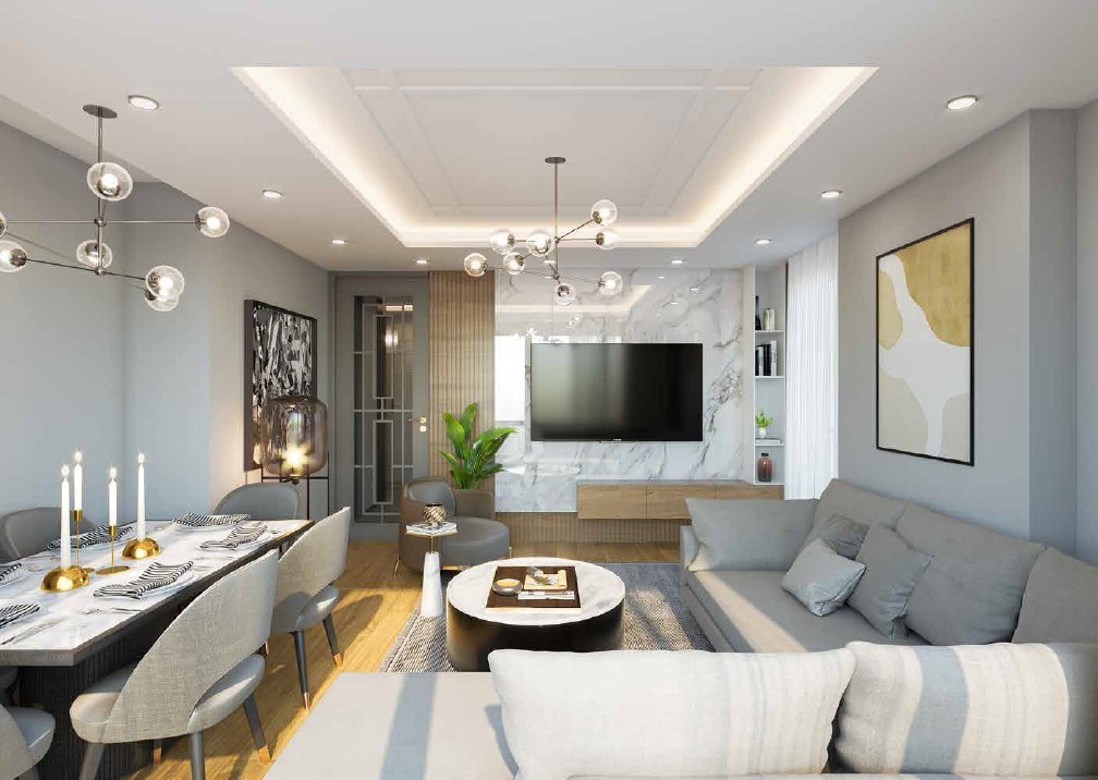 Residential complex under construction, with apartments of 1+1, 2+1 and 3+1 in the city of Istanbul - Umbrella Group - Photo 7