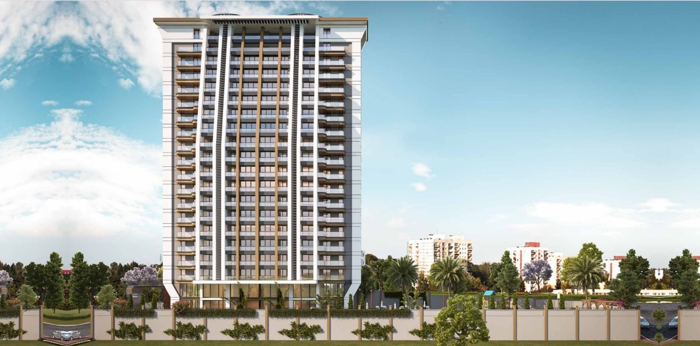 Residential complex under construction, with apartments of 1+1, 2+1 and 3+1 in the city of Istanbul - Umbrella Group