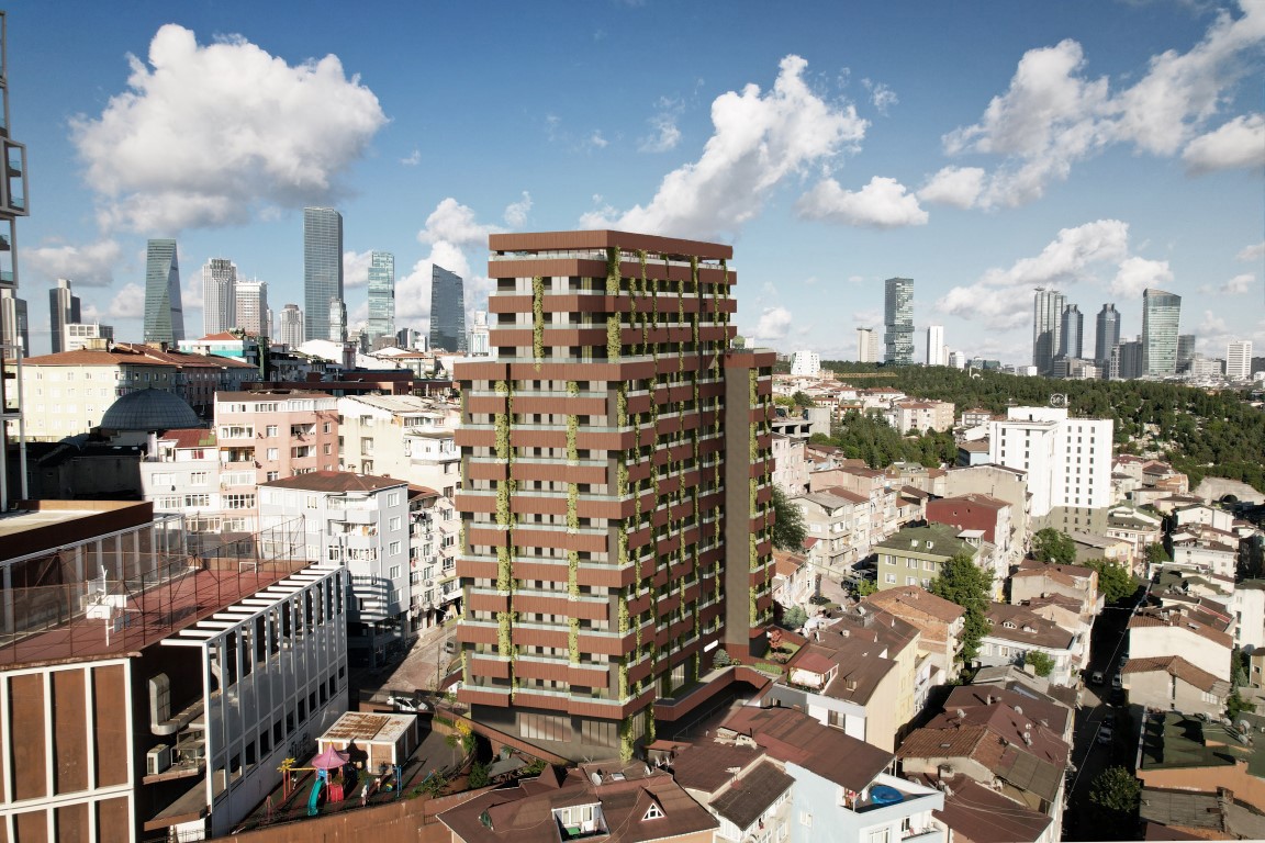 Project with 1+1 and 2+1 apartments in Kygyutchane district, Istanbul - Umbrella Group - Photo 2