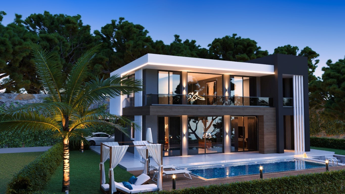 Complex of villas with private pool and sea view, Kargyjak - Umbrella Group - Photo 10