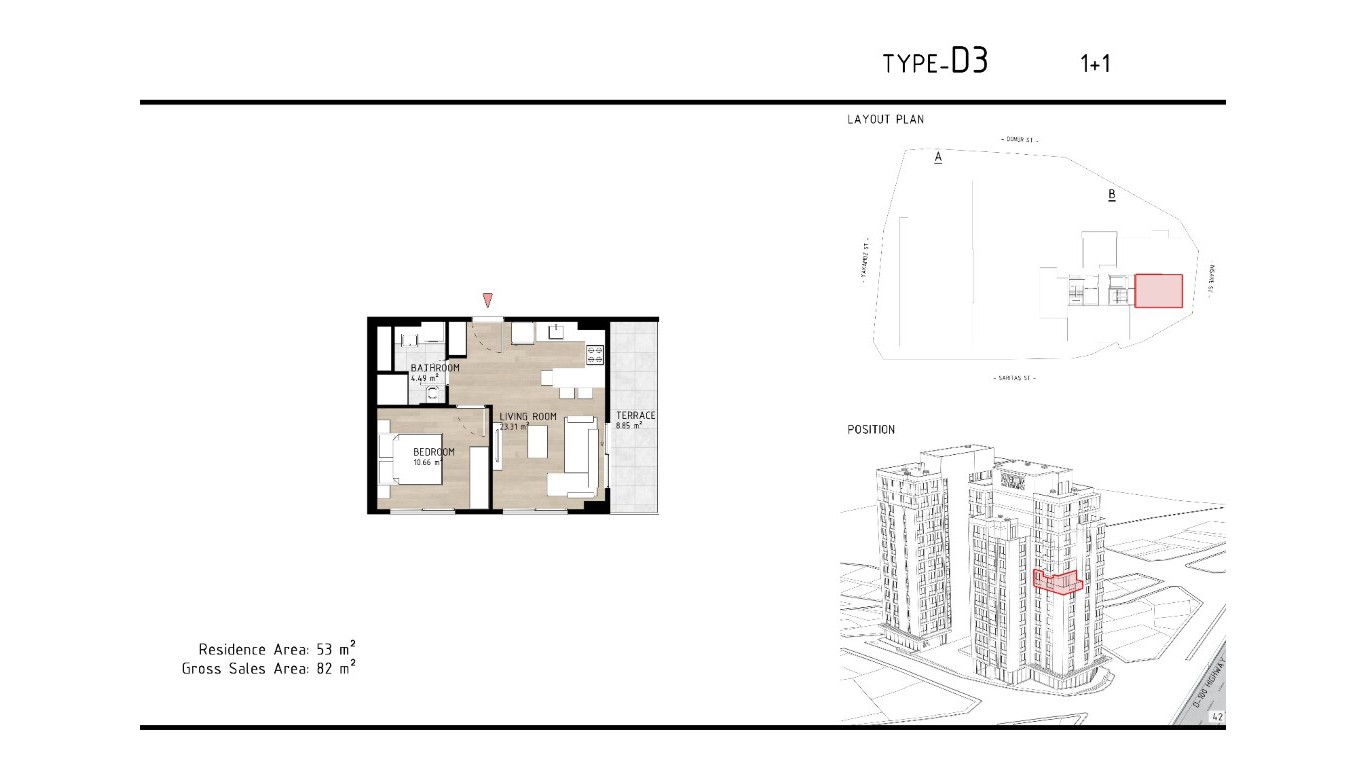 Bright apartment complex with 1+1, 2+1 and 3+1 apartments in Istanbul - Umbrella Group - Photo 8