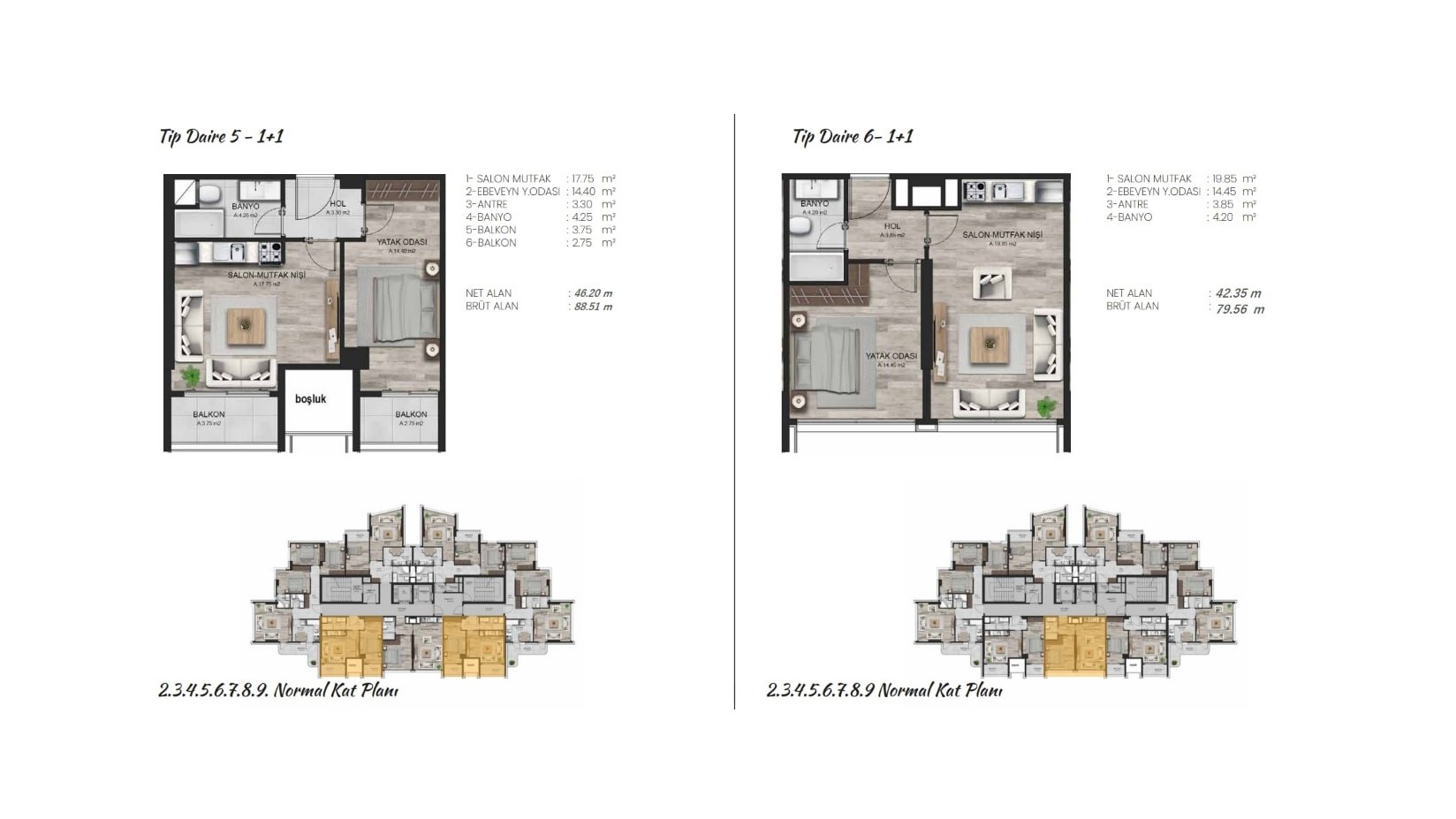 Residential complex under construction, with apartments of 1+1, 2+1 and 3+1 in the city of Istanbul - Umbrella Group - Photo 13