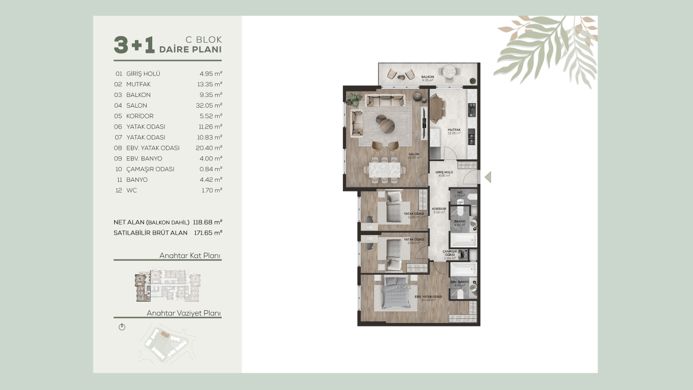 Project for a new residential complex in the city of Istanbul, in the Bashakhshehir district - Umbrella Group - Photo 27