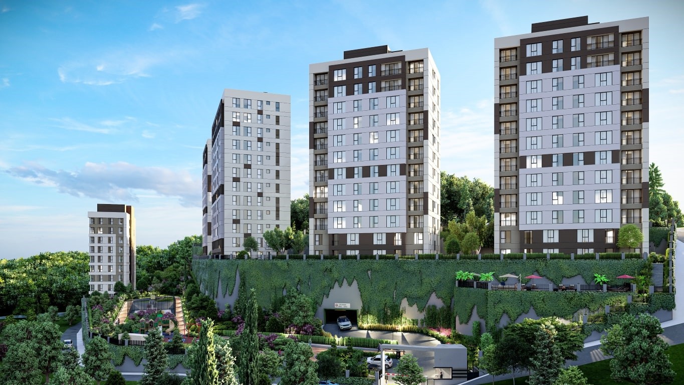 Cosy residential complex on a high ground, with various layouts (Istanbul) - Umbrella Group - Photo 2