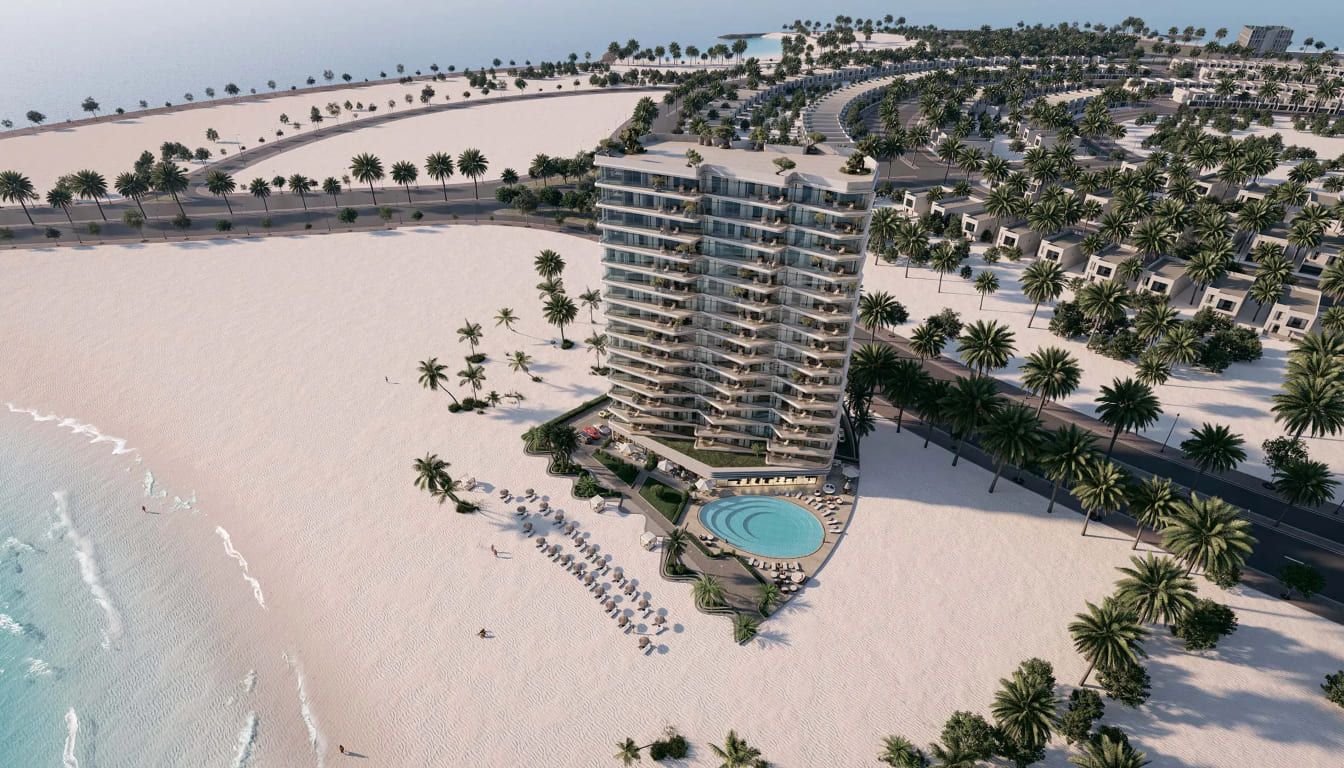 Exclusive The Beach Vista project on the first waterfront, with its own beach (Ras El Khaimah) - Umbrella Group