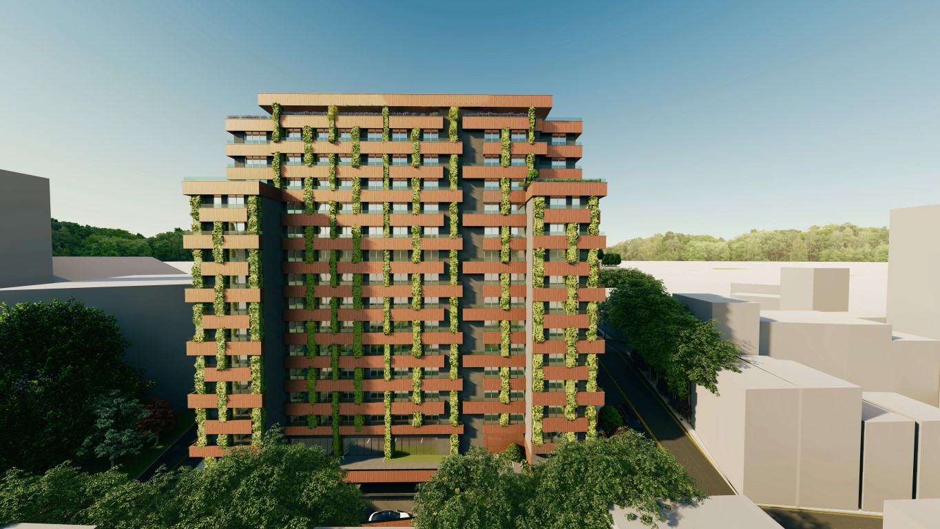 Project with 1+1 and 2+1 apartments in Kygyutchane district, Istanbul - Umbrella Group