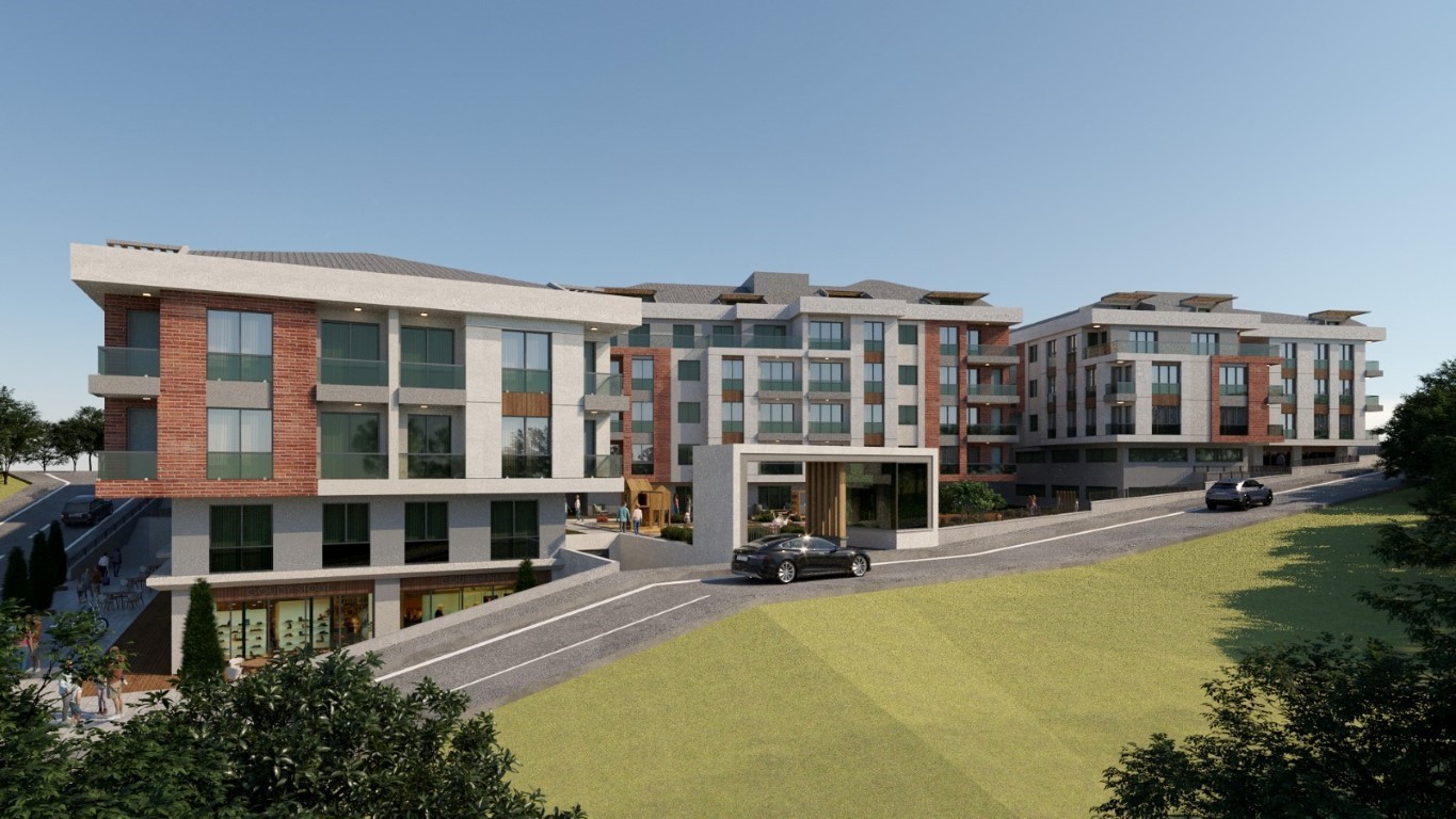 Low-rise residential complex in the final stages of construction, Istanbul - Umbrella Group