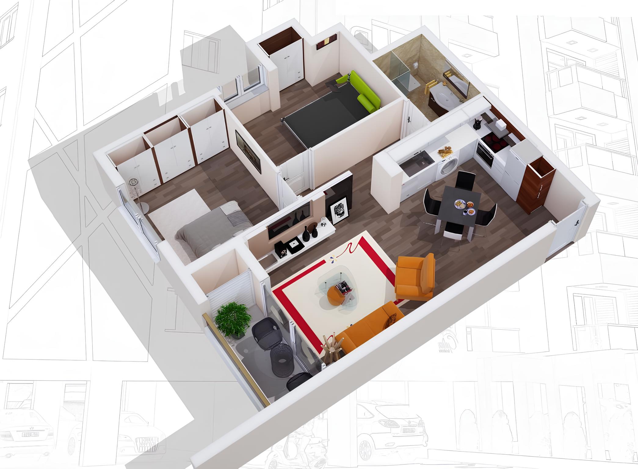 Cozy complex with apartments 2 + 1, 500m from the sea (Famagusta) - Umbrella Group - Photo 11