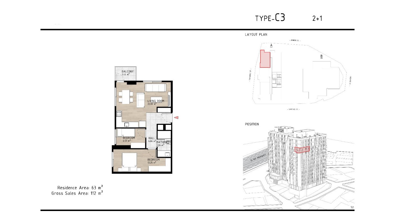 Bright apartment complex with 1+1, 2+1 and 3+1 apartments in Istanbul - Umbrella Group - Photo 9