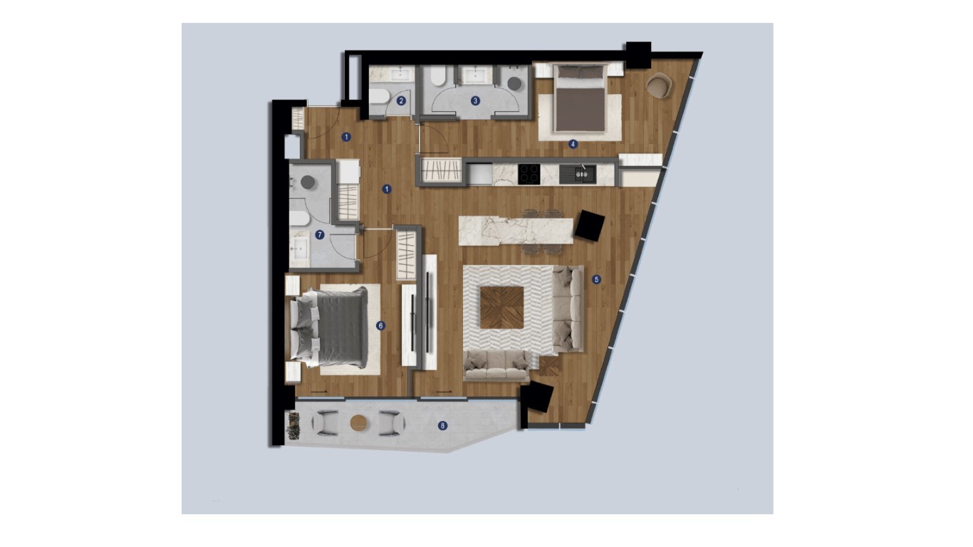 Premium high-rise building in Maslak district, Istanbul - Umbrella Group - Photo 24