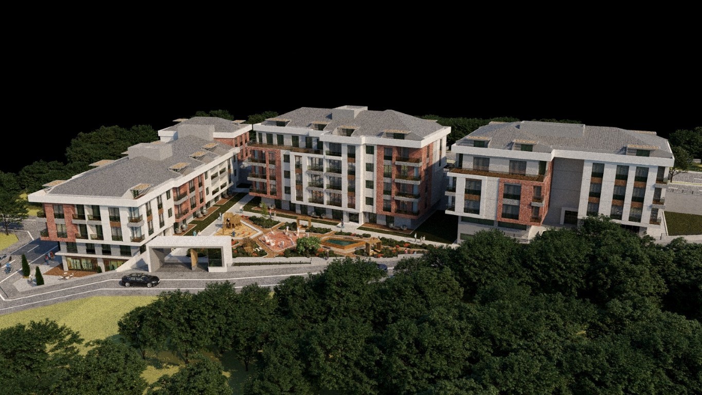 Low-rise residential complex in the final stages of construction, Istanbul - Umbrella Group - Photo 2
