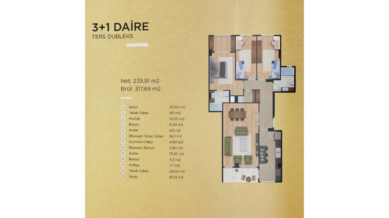 Spacious apartments in modern residence of the city of Istanbul - Umbrella Group - Photo 22