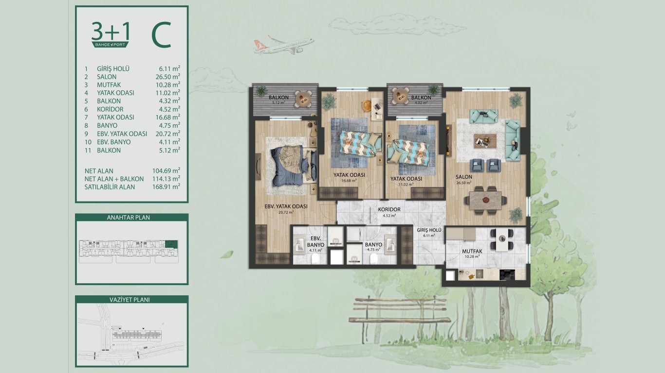 Cozy residential project located in the center of the national garden of Arnavutki district - Umbrella Group - Photo 21