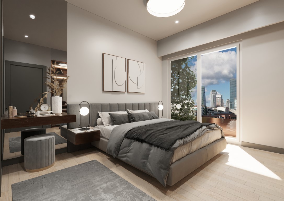 Project with 1+1 and 2+1 apartments in Kygyutchane district, Istanbul - Umbrella Group - Photo 10