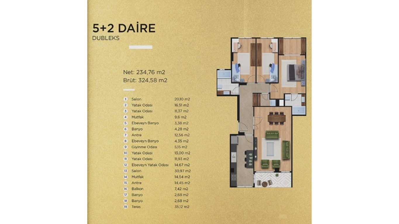 Spacious apartments in modern residence of the city of Istanbul - Umbrella Group - Photo 24