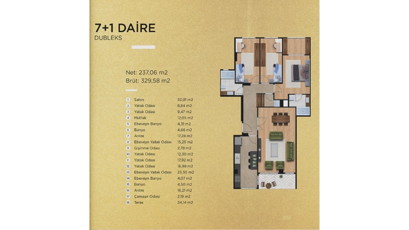 Spacious apartments in modern residence of the city of Istanbul - Umbrella Group - Photo 26