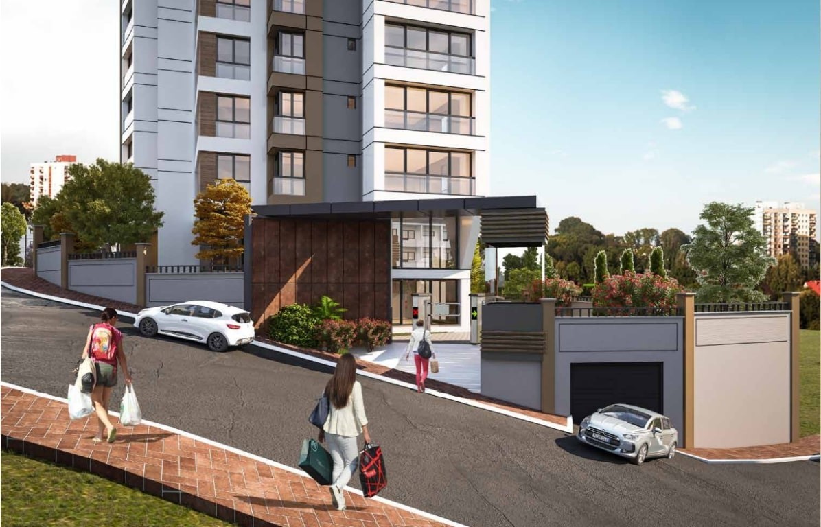 Residential complex under construction, with apartments of 1+1, 2+1 and 3+1 in the city of Istanbul - Umbrella Group - Photo 4