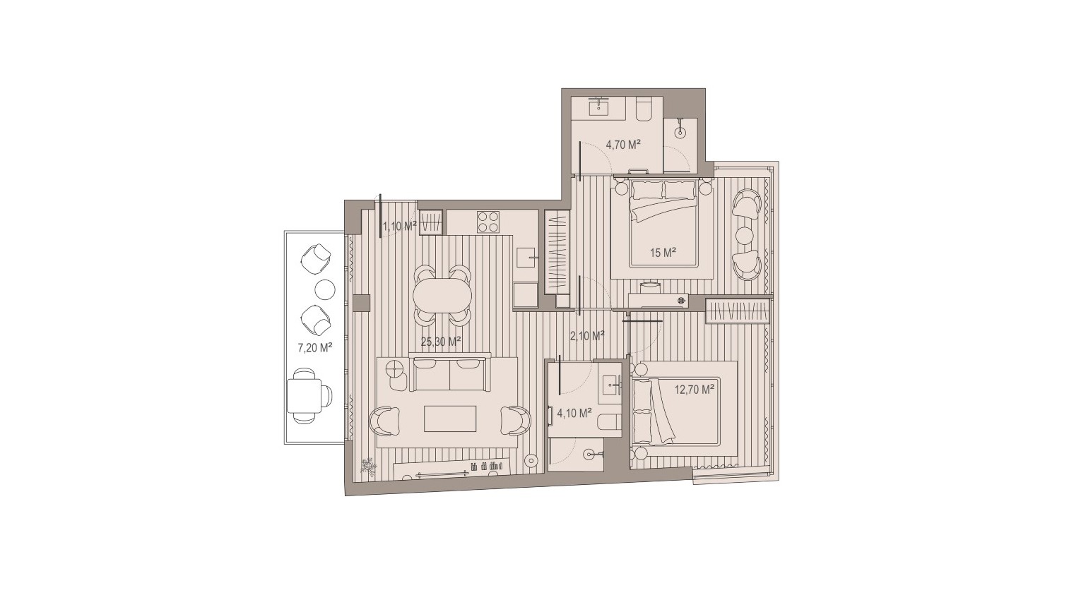 Cozy residential complex 600 m from the sea, Istanbul - Umbrella Group - Photo 12