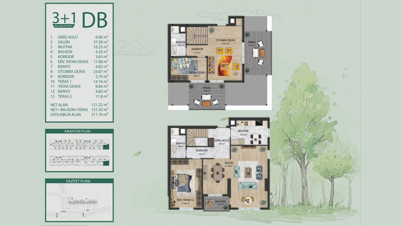 Cozy residential project located in the center of the national garden of Arnavutki district - Umbrella Group - Photo 24