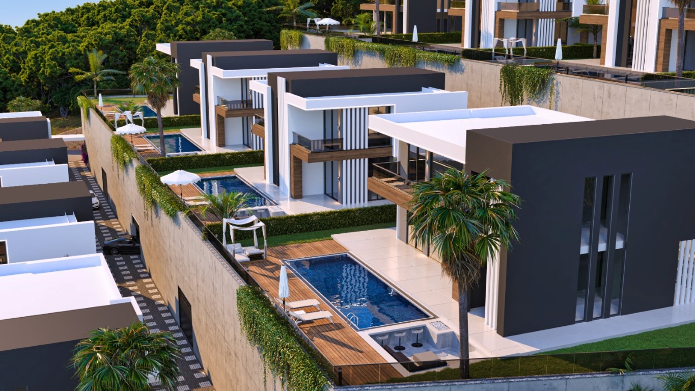 Complex of villas with private pool and sea view, Kargyjak - Umbrella Group - Photo 6