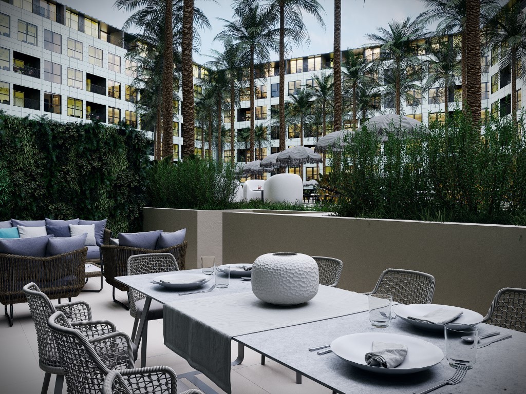 Residential complex in the final stage of construction in the city of Istanbul, each apartment has its own terrace - Umbrella Group - Photo 13