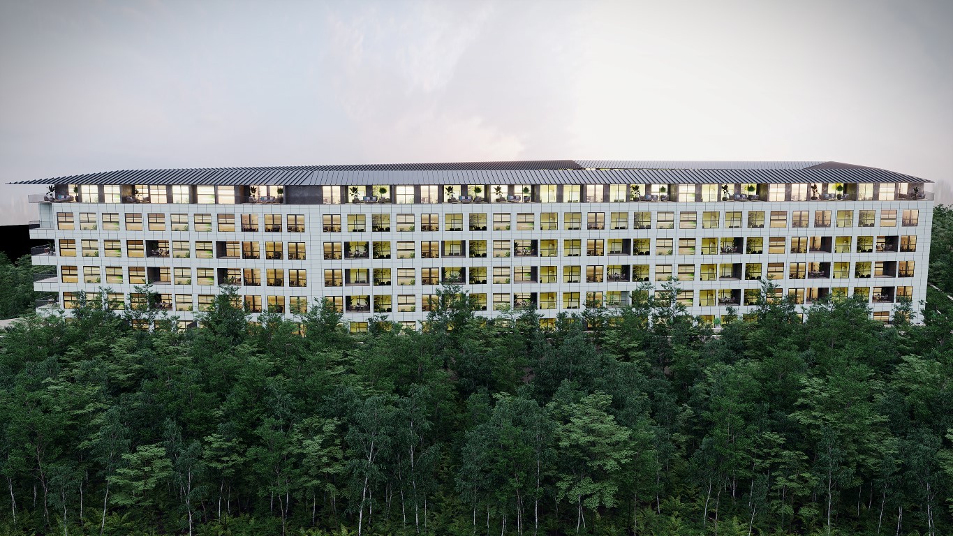 Residential complex in the final stage of construction in the city of Istanbul, each apartment has its own terrace - Umbrella Group - Photo 2