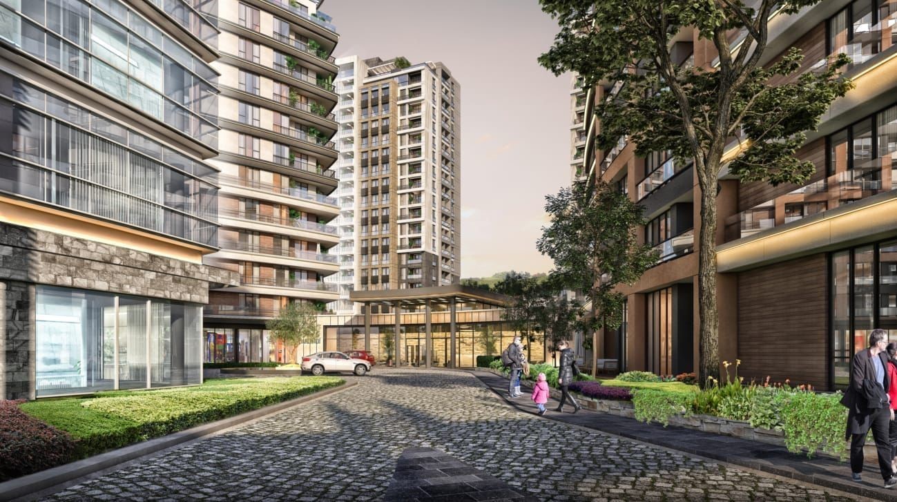 Project with 2+1 and 3+1 apartments in Saryir district, Istanbul - Umbrella Group - Photo 7