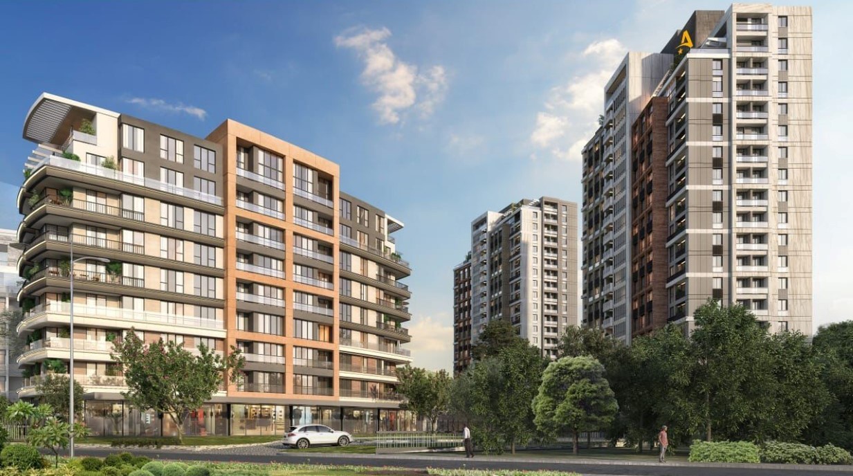 Project with 2+1 and 3+1 apartments in Saryir district, Istanbul - Umbrella Group - Photo 2