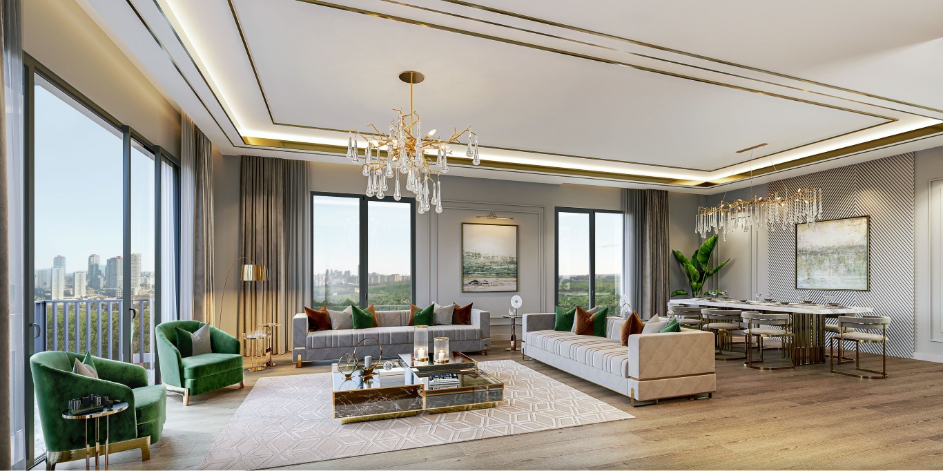 New large-scale residential complex located in the Bashkashehir district of the European part of Istanbul - Umbrella Group - Photo 9