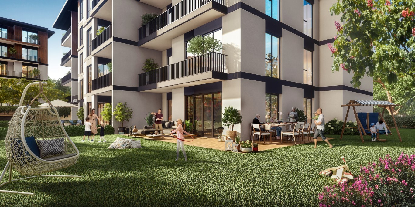 New large-scale residential complex located in the Bashkashehir district of the European part of Istanbul - Umbrella Group - Photo 5